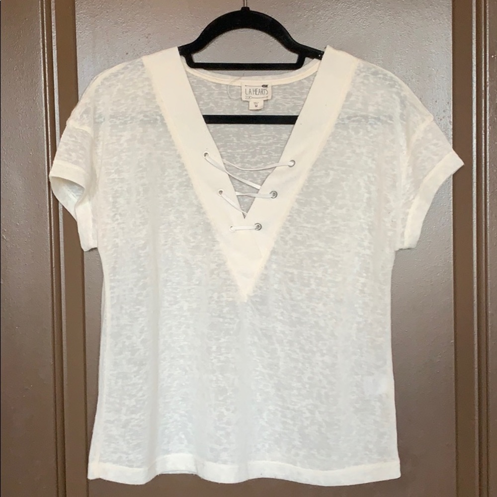 Cream Pacsun Shirt